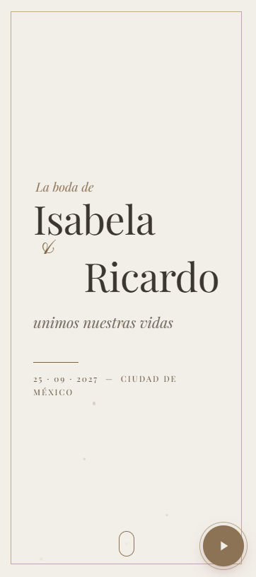 Clásico Elegante Boda